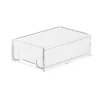 Multi Purpose Clear Drawer Storage Box Stackable Front Open Organizer for Wardrobe Clothes Fridge Food Medicine Home Kitchen Storage