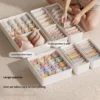 cn-11134207-820l4-mr8l05cl3yti4a.webp Underwear Storage Box Pants Socks Tidy up Household Intimate Clothing Retractable Wardrobe Drawer Compartment Handy Tool