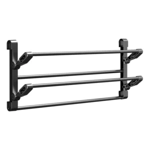 cn-11134207-820l4-mrh2nj04derl3d.webp Behind Door Shoe Rack Entrance Door Simple Household Foldable Hanging Storage Rack Bathroom Wall Mounted Door Slipper Rack