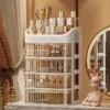 Home Cosmetics Storage Box Desktop Dresser Skin Care Products Lipstick Organizer Box Desktop Drawer Shelf