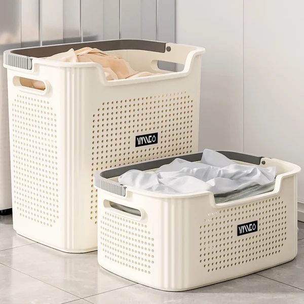 cn-11134207-820l4-msjlm4qq1sei63.webp Large Capacity Laundry Basket Hollow Ventilated Plastic Dirty Clothes Hamper With Handle Multifunctional Storage Basket for Bathroom Bedroom Home Organizer