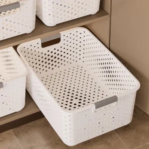 cn-11134207-820l4-msjnvzr460i207.webp Rectangular Storage Basket Kitchen Storage Basket Snack Fruit Plastic Storage Vegetable Basket Desktop Box Storage