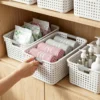 cn-11134207-820l4-msjo500f63uyb1.webp Rectangular Storage Basket Kitchen Storage Basket Snack Fruit Plastic Storage Vegetable Basket Desktop Box Storage