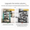 my-11134207-820l7-ms2izqpbf28857.webp Kitchen Storage Rack Rak Dapur Microwave Organizer Adjustable Freestanding Steel Shelf