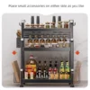 my-11134207-820lb-mrv9gtdf3eo8de.webp 2 3 Tier Kitchen Spice Rack Rak Dapur Rempah Organizer Knife Holder Kitchen Storage Shelf