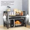my-11134207-820le-mqr16tshiccj41.webp Multifunctional Microwave Oven Rack Adjustable Iron Kitchen Storage Shelf Stand for Rice Cooker Oven