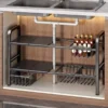 sg-11134201-8259j-mrfpws12of0if8.webp Adjustable Under Sink Organizer Rack Expandable Kitchen Shelf Removable Dividers Rak Bawah Sinki Dapur Boleh Laras