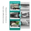 sg-11134201-825a5-mrh7vbmrn5sc02.webp 65 125cm Over Sink Dish Drainer Rack Kitchen Organizer Plate Storage Shelf Adjustable Drying Rak Pinggan Sinki