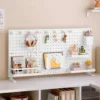 sg-11134201-8262b-mkj7djxbdclf81.webp Pegboard Wall Organizer DIY Storage System Home Office Desktop Plastic