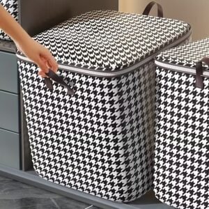 Houndstooth Storage Container 180L